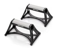 Poignées de Pompe Push Up Barres Stand avec poignée pour presse thoracique Gymnase à domicile Fitness MMA Entraînement en force Une paire Musculation des Bras Épaules Poitrine Dos Triceps (Noir)