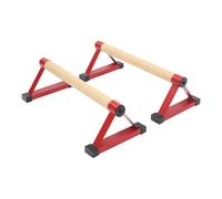 Poignées de pompes - Parallettes - Kit de barres push-up - Charge maximale : 881 lbs - Pieds en caoutchouc antidérapants - Pour pompes profondes et callisthéniques - Accessoires de montage inclus