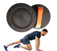 Poignées de pompes pour sol, 2 roulettes d'exercice, poignées rotatives, poignées ergonomiques, équipement d'entraînement, équipement de fitness, machines du haut du corps pour engager plus de muscles