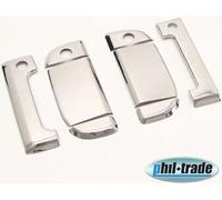 Poignées de Porte Chromées Coquilles Inox un + Deux Coulissantes pour VW T4