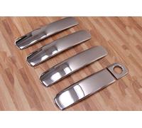 Poignées de Porte Chromées Inox Éblouissement pour Audi A3 8P, A4 B6 B7, A6 C5