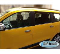 Poignées de Porte Chromées Inox Éblouissement pour Dacia Lodgy 4 à partir 2012>