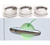 Poignées de porte chromées pour Vito Viano W639 | 3 pièces | Acier inoxydable Poignées de porte Poignées extérieures Poignées chromées