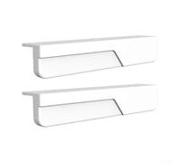 Poignées de porte d'armoire pour un accès facile tout en gardant vos mains propres (blanc)