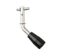 Poignées de porte de poêle en fer, accessoires de cheminée, poignées de porte de chaudière, diamètre du trou de porte de 1,2 cm, pièces de poignée de porte de chaudière