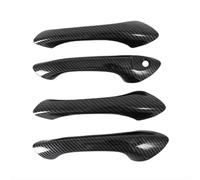 Poignées de Porte de Voiture compatibles avec Chevrolet Cavalier Onix 2019, 2020 et 2021 - Accessoires de Garniture et de décoration pour poignées de Porte extérieures latérales (4 pièces)