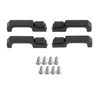 Poignées de Porte de Voiture RC, Haute Simulation, Accessoires en Plastique durables pour Traxxas TRX4 RC Voiture sur chenilles Noire 4 pièces