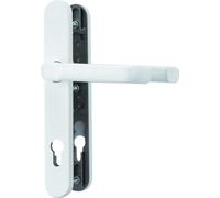 Poignées de porte doubles - béquille double - blanc ABUS