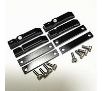 Poignées de porte en aluminium noir pour Traxxas TRX4 Axial SCX10 RC