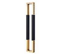 Poignées de Porte En Verre Tige de Traction de Porte Rectangulaire Poignée de Porte Barre À Barre En Acier Inoxydable Pour Porte de Grange Intérieure En Bois Portail Coulissant En Verre Porte Batt