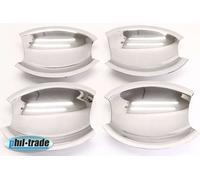 Lot de 4 poignées de porte 4 portes en acier inoxydable chromé pour Mercedes Vito Viano W639