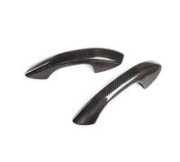 Poignées de porte extérieure Accessoires Garniture Poignée Porte Extérieure Voiture En Fibre Carbone Sèche Pour 911 2012-2016 2017 2018 718 2016 2017 2018 2019 Sans Trou Poignée Extérieure