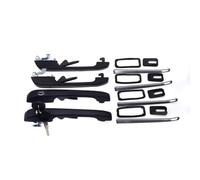 Poignées De Porte Extérieure Compatible Avec VW Pour Golf I 1976-1984 Pour Caddy I 1982-1992 Poignée Porte Extérieure 193839205(SET)