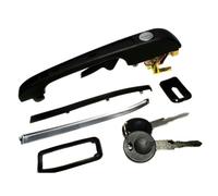 Poignées De Porte Extérieure Compatible Avec VW Pour Golf I 1976-1984 Pour Caddy I 1982-1992 Poignée Porte Extérieure 193839205(Front R)
