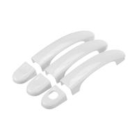 Poignées de porte extérieure Pour VW Pour Transporter T5 T6 Pour CADDY 2004-2015 Voiture 6 8 9 Pièces Voiture 4 Poignées Porte Couvre Garniture Blanc Voiture Poignée Porte Latérale Voiture(6PCS)
