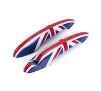 Poignées de porte extérieures automobiles Pour MINI pour Cooper R50 R56 R60 garniture de poignée porte extérieure voiture ABS style 2 pièces/ensemble(6)