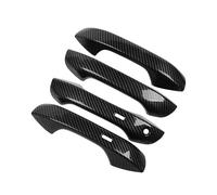Poignées de porte extérieures automobiles Pour VW pour Golf 8 MK8 2020-2022 ABS poignée de porte voiture couvercle extérieur bol garniture pour chrome style accessoires(4)