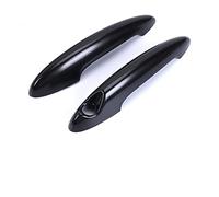 Poignées de porte extérieures, poignée de porte extérieure, housse de protection décorative pour MI&NI ONE convient pour Cooper S JCW R55 R56 R60 R61 (taille : E) (A)