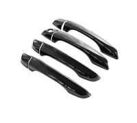 Poignées de porte extérieures Pour Peugeot 308 II T9 MK2 2013-2021 Poignées De Porte De Voiture Couverture Extérieure Protection Contre Les Rayures Décor Accessoires De Voiture Poignée extérieure(NOIR