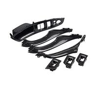 Poignées de Porte intérieures de Voiture, pour Série 5, pour Interrupteur de lève-vitre, pour poignée de Traction Ensemble F10 F11 Conduite à Gauche et à Droite (Carbone)