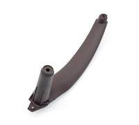 Poignées de porte intérieures Garniture De Remplacement Pour Poignée De Porte Intérieure Gauche Et Droite Pour X5 X6 E70 E71 E72 2007-2013 Revêtement intérieur(Right brown)