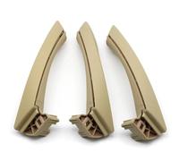 Poignées de porte intérieures Kit De Garniture De Poignée De Porte D'accoudoir Intérieur Pièces Automobiles Pour Série 3 E90 E91 E92 316 318 320 325 328i 2004-2012 Revêtement intérieur(LHD Beige)