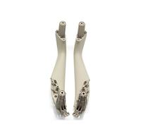 Poignées de porte intérieures Kit De Remplacement De Garniture De La Poignée De Porte De Voiture Pour 5 Série M5 G30 G31 F90 2017-2021 Revêtement intérieur(Back left and right Titanium)