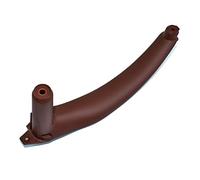 PoignéEs De PortièRes IntéRieures Poignée de panneau porte intérieure voiture tirer revêtement d'habillage accessoires utilisation adaptée for BMW E70 X5 E71 E72 X6 SAV(Brown(one the right))