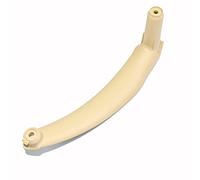 PoignéEs De PortièRes IntéRieures Poignée de panneau porte intérieure voiture tirer revêtement d'habillage accessoires utilisation adaptée for BMW E70 X5 E71 E72 X6 SAV(Beige(one the left))