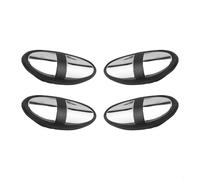 Poignées de rechange pour moniteur de fréquence cardiaque pour vélos d'appartement et équipement de gym à domicile, design en acier inoxydable pour un suivi précis du pouls (2)