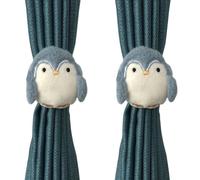 Poignées de rideaux - Embrasses polyvalentes premium pour 2 petits, pince en peluche en forme de bonnet, pince de serrage créative pour soutiens-gorge G | Multipurpose Outdoor Indoor Utility