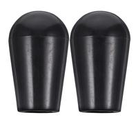 Poignées de Robinet à Bière en Plastique, Lot de 2, Noires | Remplacement pour Tirages et Événements, Prise Confortable, Design Lisse et Discret, pour Bar et Brassage Maison