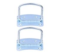 Poignées de Ruche Épaissir Les Poignées de Ruches d'Abeilles en Acier Inoxydable pour l'approvisionnement en Apiculture Poignée de Boîte d'abeille en Métal Lisse Durable 2 Pièces