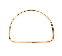 Poignées de Sac en Forme de D Grand anneau en D en métal, 2 pièces, anneau en fer main dans la main, étui en métal, accessoires de quincaillerie de sac, poignées de sac à main de remplacement for femm