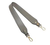 Poignées De Sacs À Main En Cuir, 60Cm De Long, Sangle De Sac À Bandoulière, Boucle Argentée Et Dorée, Ceinture De Remplacement, Gris, Boucle noire