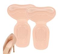 Poignées de talon pour chaussures de femme | Reduced Code antidérapant 2 en 1 Coussin de talon - Coussinets de talon en silicone, coussinets de talon pour l'arrière du talon, ajustement plus serré