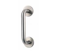 Poignées de tirage droite sur rosace - inox 304 - entraxe 300 mm VACHETTE