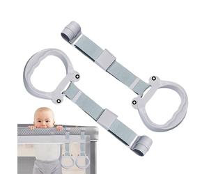 Poignées de traction - Barrière de lit pour enfant | Guide de stabilité pour , coordination des pas, croissance, fitness, activité, à la maison, gardienne, excursion, léger, compact, pratique