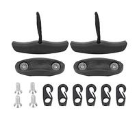 Poignées de Traction pour Kayak, Prise en Main Souple, Utilisation Facile, poignées en T de Rechange avec vis pour Tous Les Kayaks de mer et canoës