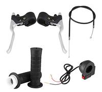 Poignées de Transport on/Off Switch kit de Levier de Frein à gaz pour vélo de Poche Mini Moto pour vélo de Poche kit vélo de Poche Frein Frein Sac vélo Throttle Cable Universal Pocket Bike