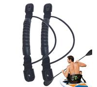 Poignées de transport pour kayak, poignée de transport pour kayak, poignée de bateau non glissante | 2 poignées portables légères et haute performance réglables pour montage à l'eau