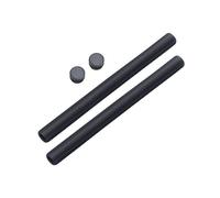 Poignées De Tube En Mousse Longueur 400 Mm Couleur Noire 61001001 ERGOTEC Fixe