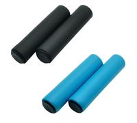 Poignées De Vélo Coordonnantes En Silicone Super Légères,Mancommuniste De Vélo De Route,Type Inconnu Des Chocs,Pièces De Vélo,Bmx,Vtt - Type Black-Blue