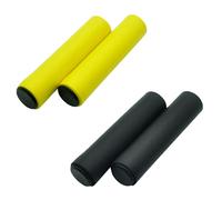 Poignées De Vélo Coordonnantes En Silicone Super Légères,Mancommuniste De Vélo De Route,Type Inconnu Des Chocs,Pièces De Vélo,Bmx,Vtt - Type Yellow-Black