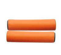 Poignées De Vélo Coordonnantes En Silicone Super Légères,Type Inconnu Des Chocs,Guidon De Vélo De Route,Pièces De Vélo,1 Paire - Type Orange