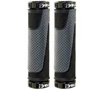 Poignée et guidoline Non renseigné Velo D3 Poignée Aluminium 130mm Vis Noir Gris Pair
