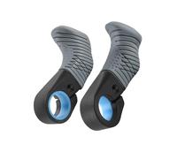 Poignées de vélo de Montagne - Construction en d'aluminium et Nylon renforcé, poignées de Guidon de 22 mm, Support Ergonomique pour Repose-Pouce, Ajustement Flexible, réduction des Vibrations