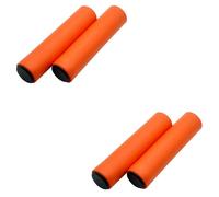 Poignées De Vélo En Silicone Coordonnantes,Super Légères,Type Inconnu Des Chocs,Pièces De Vélo De Route,Poignets Vtt Bmx, - Type Orange 2pcs