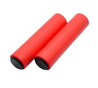 Poignées De Vélo En Silicone Coordonnantes Super Légères,Type Inconnu Des Chocs,Pièces De Vélo De Route,Poignets Vtt,Bmx,1 Paire - Type 02 Red #B