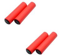 Poignées De Vélo En Silicone Coordonnantes,Super Légères,Type Inconnu Des Chocs,Pièces De Vélo De Route,Poignets Vtt Bmx, - Type Red 2pcs